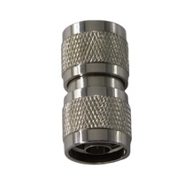 Adaptateur de connecteur coaxial RF N mâle-N mâle 50 Ohms en cuivre, personnalisation ODM/OEM acceptable pour les instruments de mesure et de test