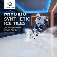 Offre Spéciale : Panneaux de Glace Synthétique UHMWPE de Qualité Supérieure pour la Glace Artificielle, Clôture de Patinoire de Hockey avec Service de Découpe et de Traitement pour l'Exportation