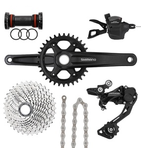 Groupe <span class=keywords><strong>Shimano</strong></span> Deore M6100 12 vitesses, manette de changement de vitesse, dérailleur arrière RD-M6100, chaîne 1x12 vitesses, pièces d'origine et cassette 10-51T - Product Image 1