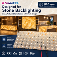 Feuille LED flexible de haute qualité, découpable sur mesure, CRI90, UL, CE, RoHS, pour rétroéclairage de comptoirs en pierre et marbre
