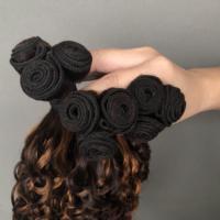 Vente chaude Piano Couleur Double Dessiné Incroyable Curl 100% Cheveux Humains Vague D'eau Longueur 8-24 Pouces