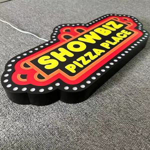 Letrero Luminoso LED Personalizado para Pizzería, Resistente al Agua, Diseño de Logotipo 3D, Patrón UV, Letrero Publicitario para Pizzería - Product Image 6