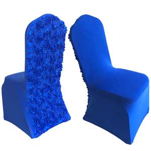 כיסוי כיסא סטרץ לחתונה שושנת עיצוב חדש מלון ומשתה - Product Image 1