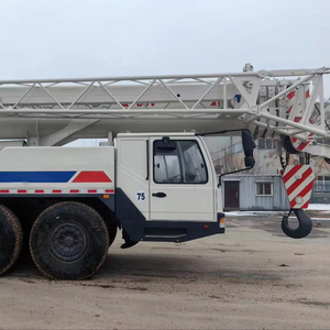 รถเครนไฮดรอลิกเคลื่อนที่แบบดีเซล ปี 2012 รุ่น QY80V บูมยืดหดได้ รถบรรทุกติดเครนมือสอง - Product Image 2