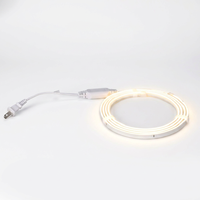 Guirlandes lumineuses DC24V 120 LED/m Blanc chaud 3500K IP67 Étanche Cuivre Découpable 8mm SMD2835 5 mètres Contrôle à distance/application Dimmable CE