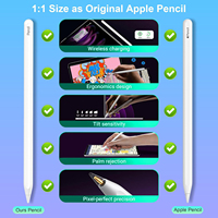 REXIAO P26Pro Stylet numérique capacitif à charge rapide sans fil, avec rejet de la paume, détection d'angle d'inclinaison et fonction magnétique