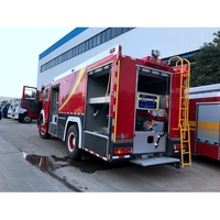 Camion de pompiers d'aéroport MAN, canon à eau de pompier avec pompe, véhicule de lutte contre l'incendie à vendre
