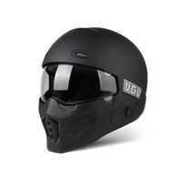 Casque de moto 3C ABS pour homme, design Scorpion, intégral, unisexe, quatre saisons, certifié DOT, pour scooter