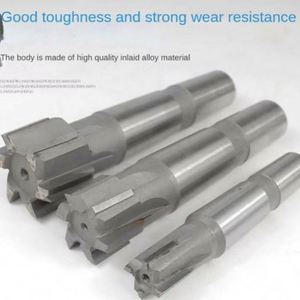 REALMAX Straight Edge <strong>End</strong> <strong>Mill</strong> with Alloy Insert <strong>Carbide</strong> <strong>End</strong> <strong>Mill</strong> CNC Router Bit Engraving Bit Straight Slot Milling Cutter - Product Image 6