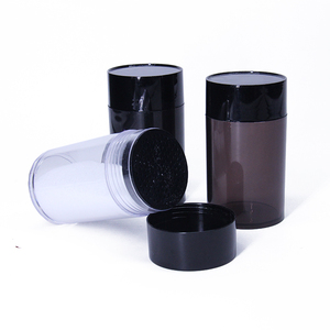 ขวดผงแชมพูสำหรับผู้ชายทรงกระบอกสีเรียบสำหรับผู้ชายใหม่โลโก้ส่วนตัว - Product Image 5