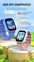Reloj Inteligente Android Square 4G con GPS para Niños, Doble Tarjeta SIM, Videollamada, SOS, Resistente al Agua IP67, Correa de Silicona, Monitor de Sueño y Actividad Física