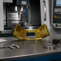 Caja de blindaje CNC de aluminio chapado en oro personalizada con cavidad RF y fresado por perforación, tolerancia de 0.002 mm para señal de equipos de comunicación