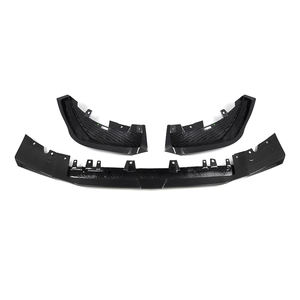 Lame avant en fibre de carbone <span class=keywords><strong>100</strong></span>% sèche style SQ, 3 pièces, pour BMW X3M F97 LCI <span class=keywords><strong>2022</strong></span>+, kit carrosserie, comprend la lèvre de pare-chocs avant - Product Image 5