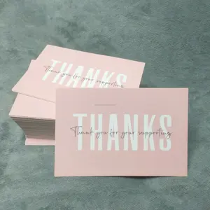 사용자 정의 인쇄 럭셔리 꽃 꽃 사업/웨딩 카드 인사말 카드 감사 카드 럭셔리