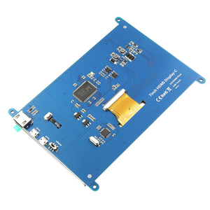 Pantalla táctil modelo C de 7 pulgadas para Raspberry Pi con puerto HD-MI, resolución de 1024×600 y 210 cd/m² - Product Image 3