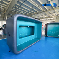 Poom gonflable avec siège, fauteuil de massage jacuzzi gonflable, piscine sans cadre, piscine rectangulaire, chaise à bascule