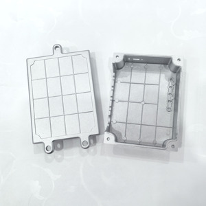 Tùy chỉnh chính xác nhôm đúc thiết bị điện tử vỏ vỏ máy xử lý bề mặt phun cát - Product Image 2