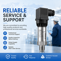 Transmisor de Presión Diferencial Inteligente P200, 4-20mA, Sensor Industrial Compacto, Precisión del 0.5%FS, Rango de 1-1000 Bar, IP65, 316L