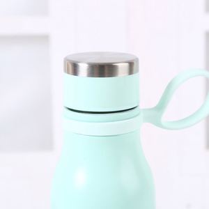 Customizable 500ml 304 Stainless Steel Double Wall Insulated Vacuum <b>Flask</b> Lid Portable Gym Water <b>Bottle</b> - Product Image 2