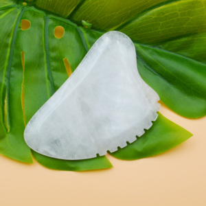 Оптовая продажа, лучшие кристаллические доски Gua Sha для массажа лица, способствует местной циркуляции крови - Product Image 2