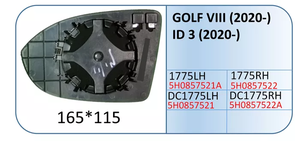 Remplacement de la <span class=keywords><strong>vitre</strong></span> du rétroviseur latéral de voiture pour VOLKSWAGEN GOLF VI(2008-2012) <span class=keywords><strong>TOURAN</strong></span>(2010-2014) - Product Image 4