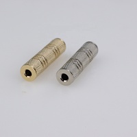 Adaptateur Audio Jack femelle vers femelle 3.5mm coupleur connecteur convertisseur d'extension pour téléphone casque MP3