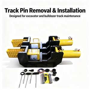 เครื่องอัดสลักตีนตะขาบไฮดรอลิกแบบพกพา MITNIK 150T-300T C-Frame สำหรับสลักขนาด 32-65 มม. ใช้ได้กับรถขุด CAT Komatsu และรถดันดิน - Product Image 3