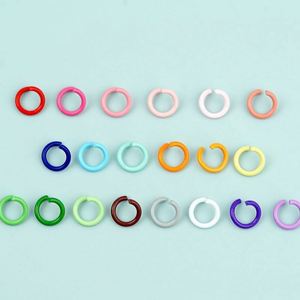 Anillos Abiertos Coloridos Hechos a Mano - Suministros Personalizados para la Creación de Joyería DIY para Collares y Pulseras - Product Image 4