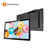 Affichage numérique et signalétique, écran ultra-fin 15,6'', ordinateur de bureau tout-en-un avec PoE, Android 11, tactile capacitif pour la publicité