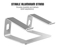 Soporte Premium de Metal Resistente para Laptop, Base Ergonómica de Aluminio para Enfriamiento de Portátiles, para Escritorio de Oficina