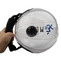 MJW MJW001 كرة مائية صغيرة كروية من كلوريد البولي فينيل 20 مجموعة كيس رمل قابل للتعديل بوزن الماء للاستخدام المنزلي تمارين اللياقة البدنية المحمولة