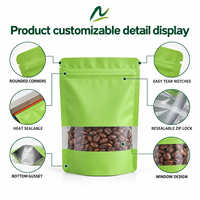 Op maat gemaakte bedrukte verpakkingstas, staande pouch met hersluitbare ritssluiting voor gedroogde mango fruit snacks, droge voedingsmiddelen, private label