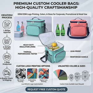 Custom Insulated Cooler Bag ,OEM/ODM Logo Printing, Colors & Sizes for Corporate, Promotional & Retail Use - Product Image 1
