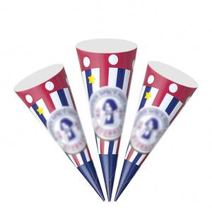 Most Professional Smooth Surface Paper Ice <b>Cream</b> Cone Wrapper - Product Image 6