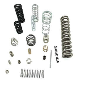 Thép không gỉ nén mùa xuân Pin 1mm 5mm x 0.6mm x 30mm End Cap Giang Môn ARC Đèn pin đồng hồ cát nén lò xo - Product Image 1