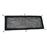 D5701 Organisateur de câbles sous table en maille, cache-câbles flexible grande capacité, sac de gestion des câbles sous le bureau