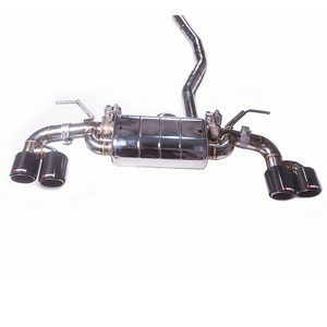 Sistem knalpot katup elektronik, sistem knalpot katup elektronik Catback BMW <span class=keywords><strong>2</strong></span> Seri F22 2014-2018 kinerja tinggi dengan empat ujung serat karbon - Product Image 3