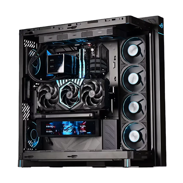 High-End Ultimate RTX 5090 RTX 5080 RTX 5070 Gaming PC Ryzen 9 9950X3D 64GB DDR5 RAM 2TB PCIe5.0 SSD Win10 Black Custom Desktop