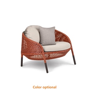 Outlet di Fabbrica, Divano in Rattan Metallico Adatto per Esterni e Interni, Arredamento per Soggiorno - Product Image 5