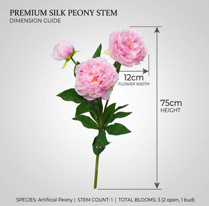Peonías <span class=keywords><strong>de</strong></span> Seda Realistas al por Mayor, 75cm, 3 Cabezas, Flores Artificiales Artesanales para Ramos <span class=keywords><strong>de</strong></span> Boda <span class=keywords><strong>de</strong></span> Lujo 2026, Decoración Floral para el Hogar - Product Image 6