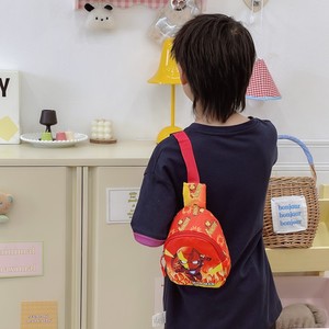 애니메이션 여행 가방 어린이 가슴 가방 만화 귀여운 소년 가방 새로운 동전 지갑 3-5 년 어린이 가방 어린이 어깨 가방 - Product Image 4