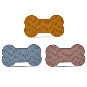 Tapis à lécher en silicone de qualité supérieure pour chiens et animaux de compagnie, distributeur lent, nouveau design, vente en gros - Product Image 4