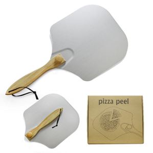 Meilleures ventes : pelle à pizza pliable en aluminium avec manche en bois, 12 x 14 pouces - Product Image 1