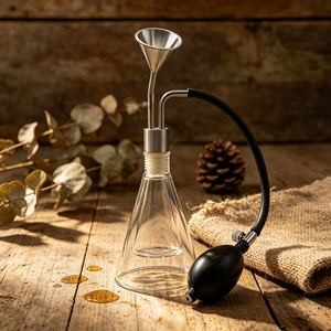 Flacon d'arôme en verre luxueux de 90 ml, personnalisable, flacon créatif en verre pour huile essentielle, grain de café et vin blanc, flacon testeur d'arôme - Product Image 1