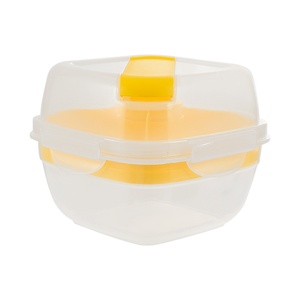Multifunctional Transparent Crisper Plastic Storage Containers for Kitchen Stackable <b>Fridge</b> Organizer for Household Use - Product Image 1