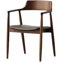 Chaises de salle à manger de style moderne pour restaurant et café, meubles en bois massif, fauteuils