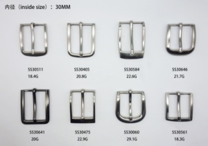 カスタムメンズとレディースのメタルベルトピンバックル - Product Image 3