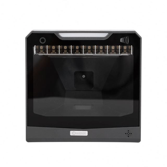 Auto Sense Desktop Barcode Scanner Black USB Interface 1D/2D Ticketing QR Omni-directional Handfree Reader USB Interface Stock