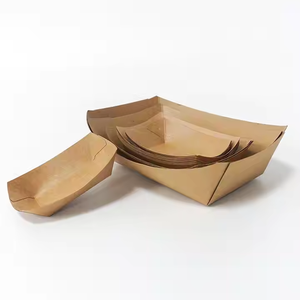 Plateau de fast-food d'emballage personnalisé alimentaire jetable de qualité supérieure pour restaurant - Product Image 4
