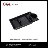 Boîte de rangement inférieure de la console centrale pour Rivian R2 2026, organisateur de porte-gobelets, accessoires de modification intérieure